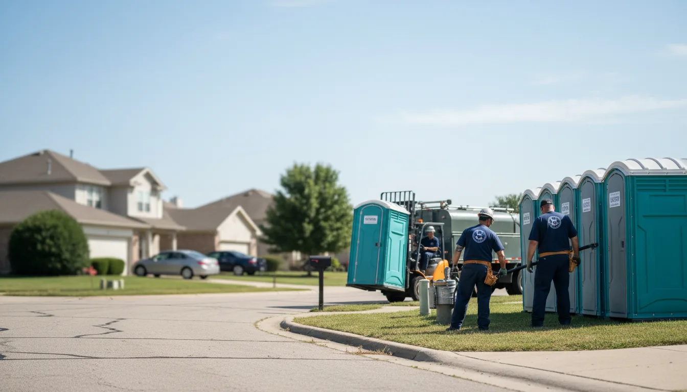 Porta Potty Rental in Van Meter, IA near me